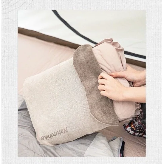 Naturehike Memory Foam Comfort Square Pillow - Khaki